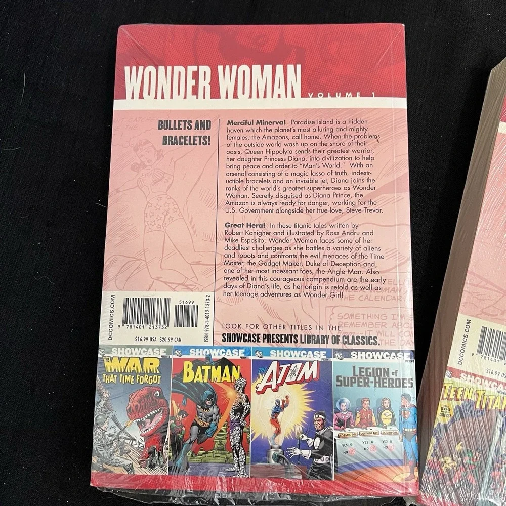 Wonder Woman Showcase Presents Vol 1 2 Sealed‎ Graphic Novels & ReWind Magazine